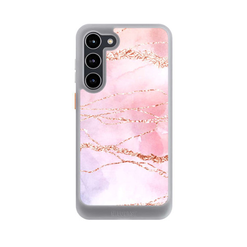Samsung Galaxy S23+ NIVOcore Glitter Look Pink Girly Marmor