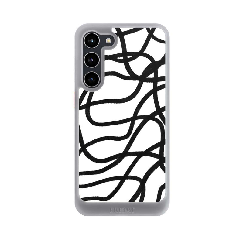 Galaxy S23 + NIVOcore Schwarze Linien