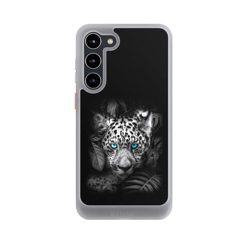 Galaxy S23 + NIVOcore Jaguar Schwarz Dschungel