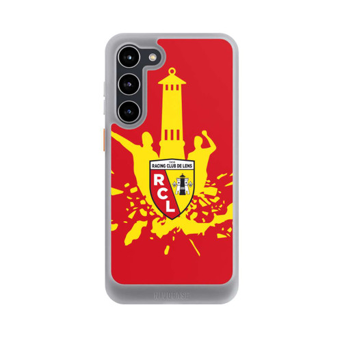 Samsung Galaxy S23+ NIVOcore RC Lens Tour jaune sur rouge