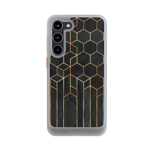 Samsung Galaxy S23+ NIVOcore Schwarze Sechsecke
