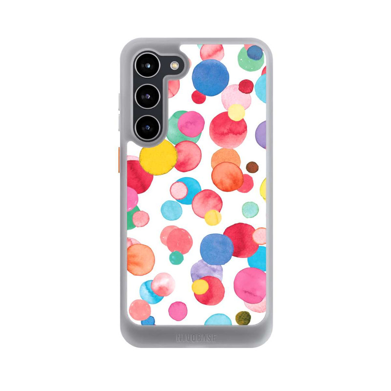 Galaxy S23 + NIVOcore Aquarelle à pois d’été