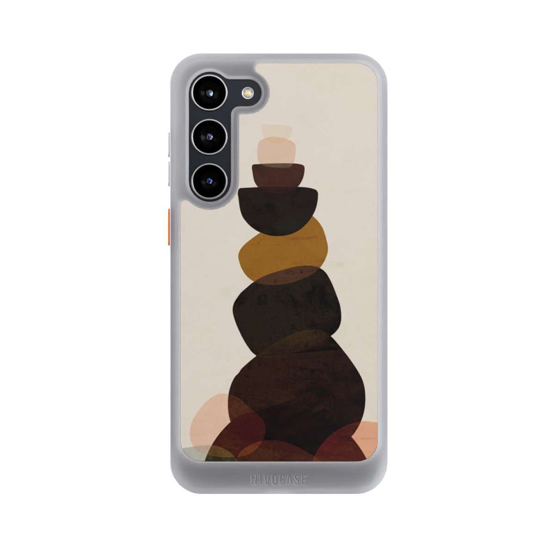 Galaxy S23 + NIVOcore Stones No 5 Brown