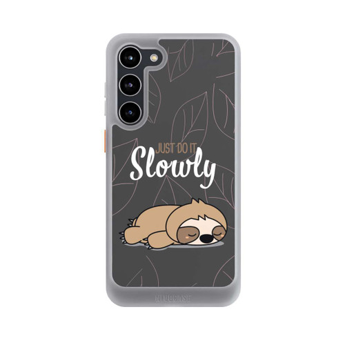 Samsung Galaxy S23+ NIVOcore Just Do It Slowly Sloth Grey