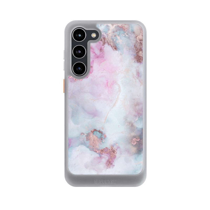 Galaxy S23 + NIVOcore Alkoholtinte Marmorblau