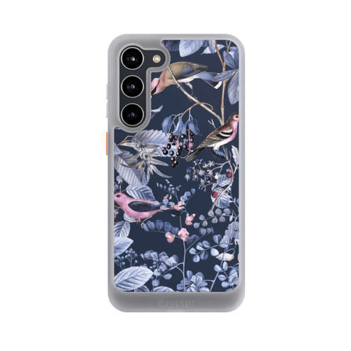 Samsung Galaxy S23+ NIVOcore Oiseaux et Baies Bleu