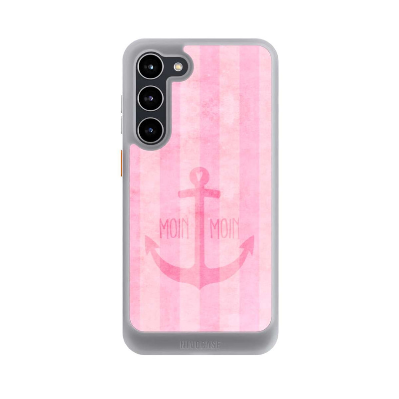 Galaxy S23 + NIVOcore Moin Moin Stripes Pink