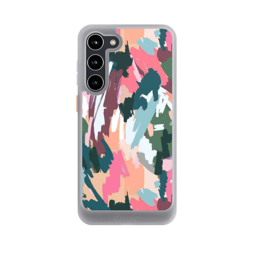 Samsung Galaxy S23+ NIVOcore Abstrakte künstlerische Textur Rosa