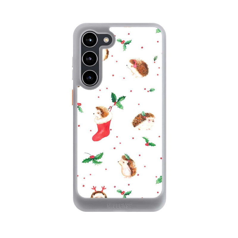 Galaxy S23 + NIVOcore Christmas Cute Hedgehog