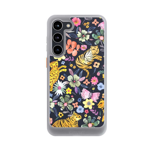 Samsung Galaxy S23+ NIVOcore Spring Tigers Flowers Black