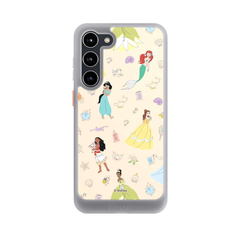 Galaxy S23 + NIVOcore Princess Pattern Beige Disney Princess