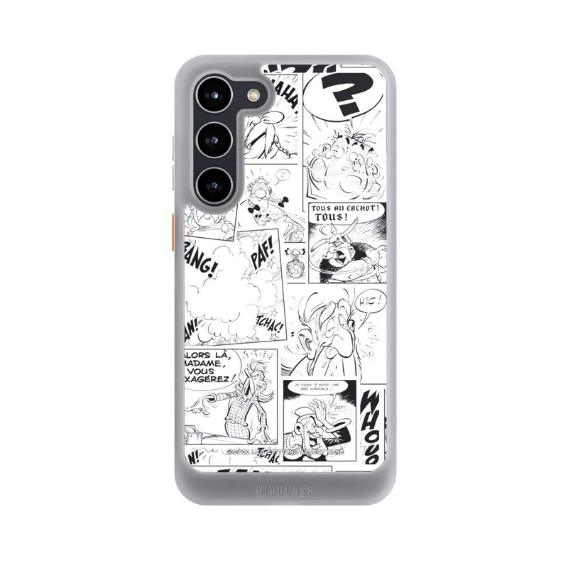 Galaxy S23 + NIVOcore BD Astérix Blanc & Noir