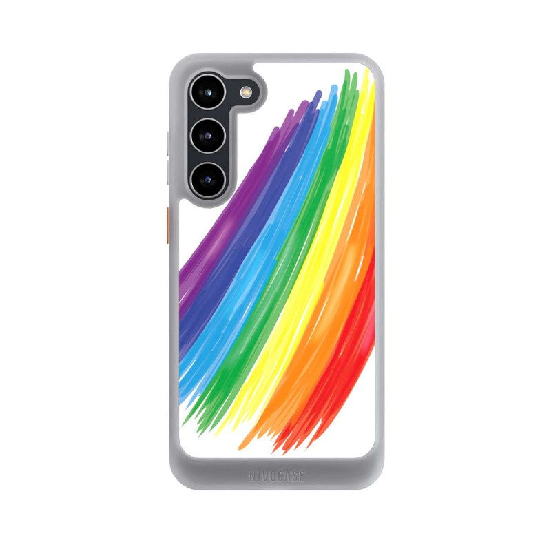 Galaxy S23 + NIVOcore Rainbow Paint Brush
