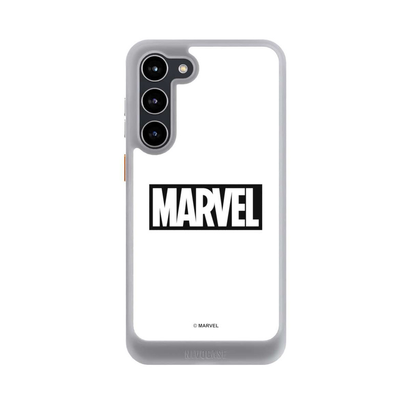Galaxy S23 + NIVOcore Marvel Logo White