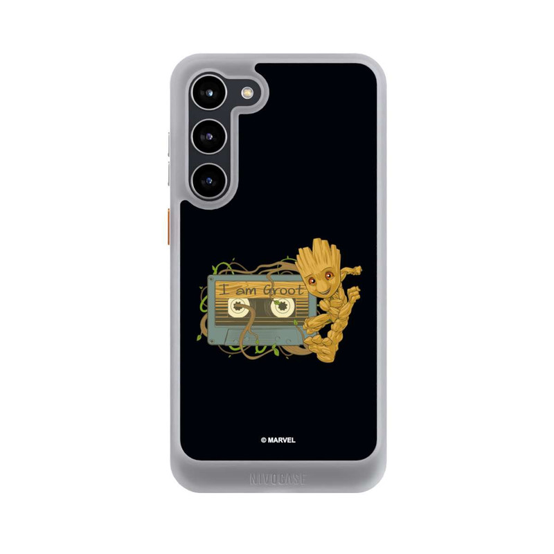 Galaxy S23 + NIVOcore I am Groot Guardians Of The Galaxy