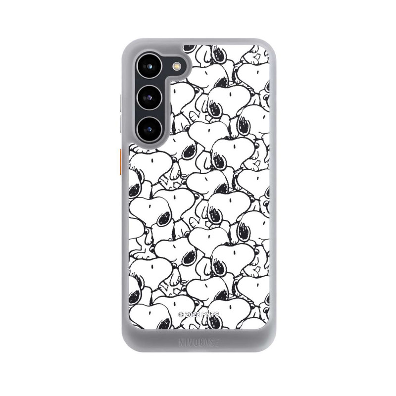 Galaxy S23 + NIVOcore Snoopy Pattern Black And White