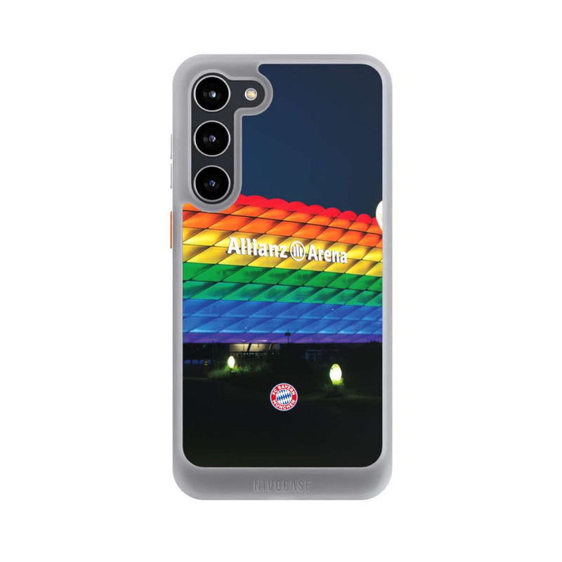 Galaxy S23 + NIVOcore Allianz Arena Regenbogen