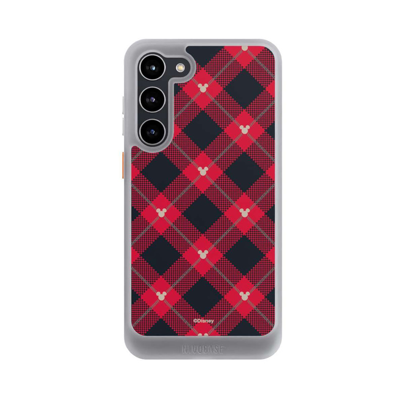 Galaxy S23 + NIVOcore Mickey Weihnachtsmuster Rot