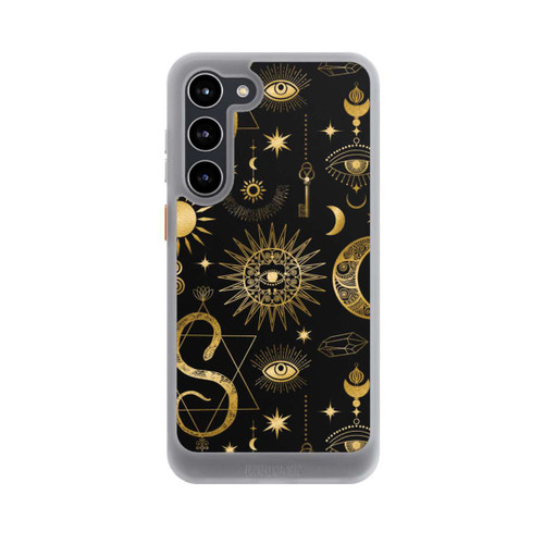 Samsung Galaxy S23+ NIVOcore Soleil et Lune Célestes Steampunk