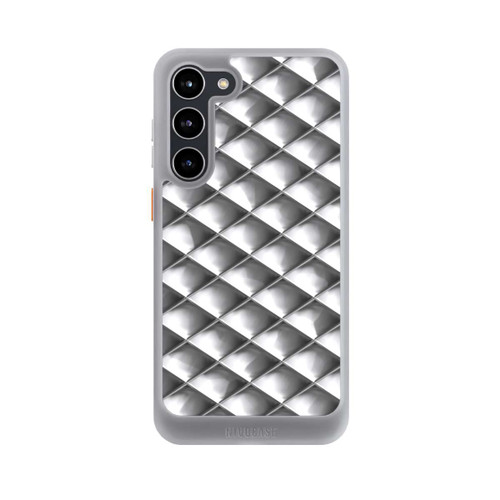 Samsung Galaxy S23+ NIVOcore Carrés argentés Glamour