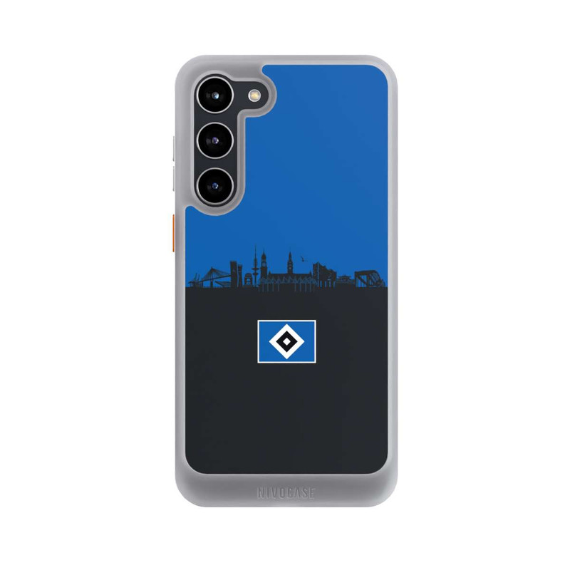 Galaxy S23 + NIVOcore HSV Skyline Blau Schwarz