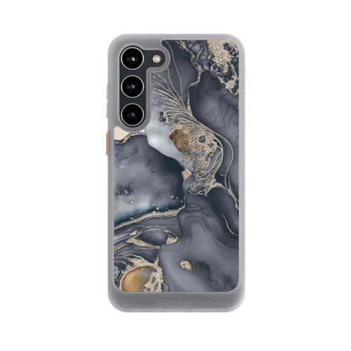 Samsung Galaxy S23+ NIVOcore Alcohol Ink Gold Grey avec IA