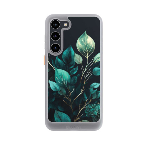 Samsung Galaxy S23+ NIVOcore Eucalyptus Fond Sombre avec IA