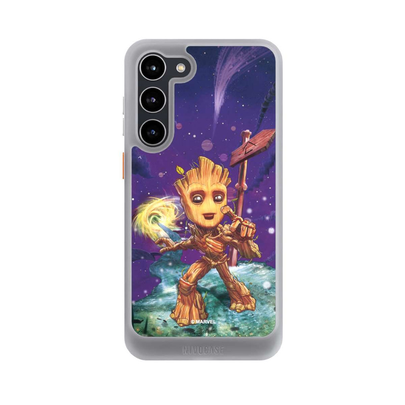 Galaxy S23 + NIVOcore Baby Groot Galaxy Touch