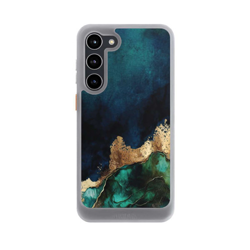 Samsung Galaxy S23+ NIVOcore Bleu pétrole avec or