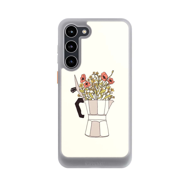 Galaxy S23 + NIVOcore Moka Blumen