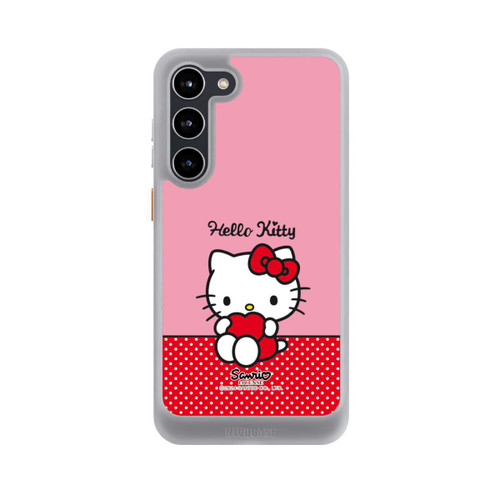 Samsung Galaxy S23+ NIVOcore Hello Kitty sitzend mit Herz
