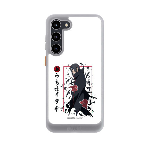 Samsung Galaxy S23+ NIVOcore Itachi Krähen Weiß