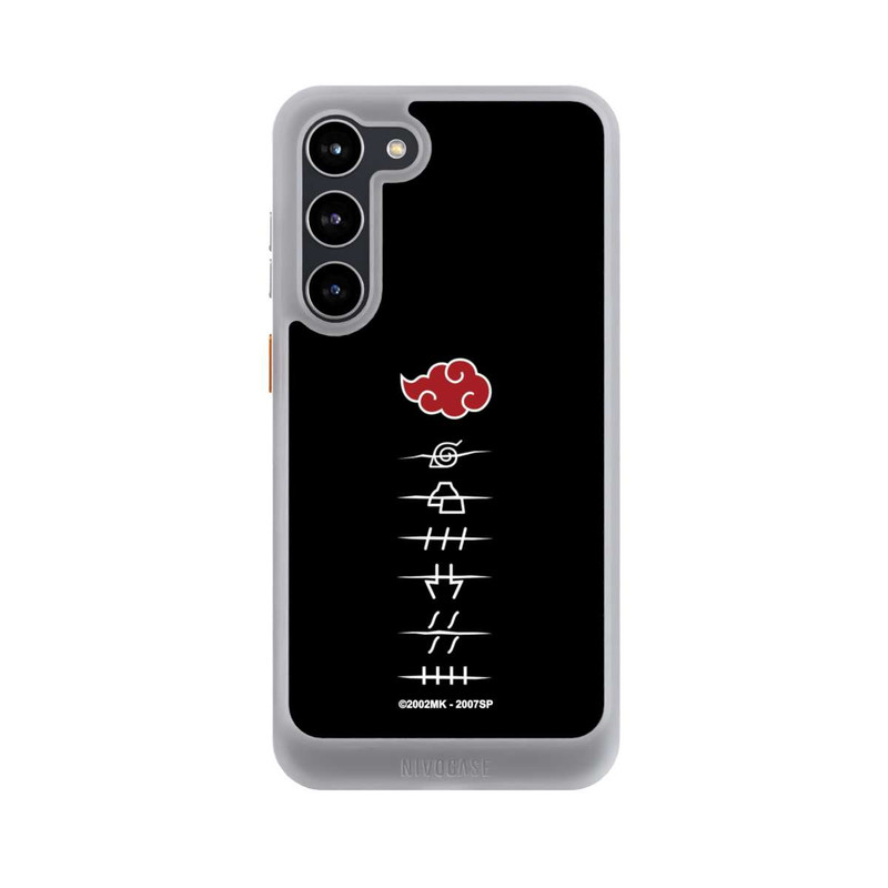 Galaxy S23 + NIVOcore Akatsuki Mitgliedssymbole Schwarz