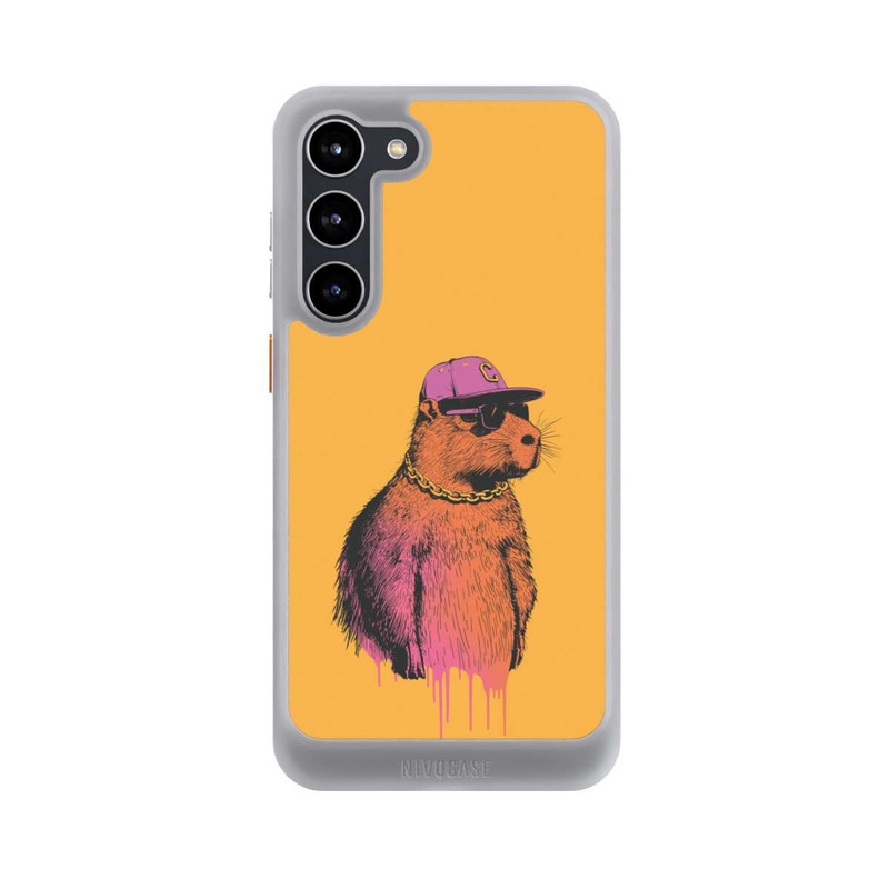 Galaxy S23 + NIVOcore Capybara Cap Square