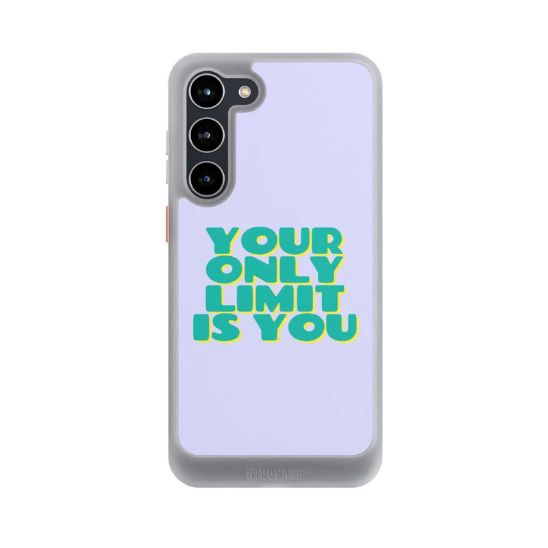Galaxy S23 + NIVOcore Your Only Limit Purple