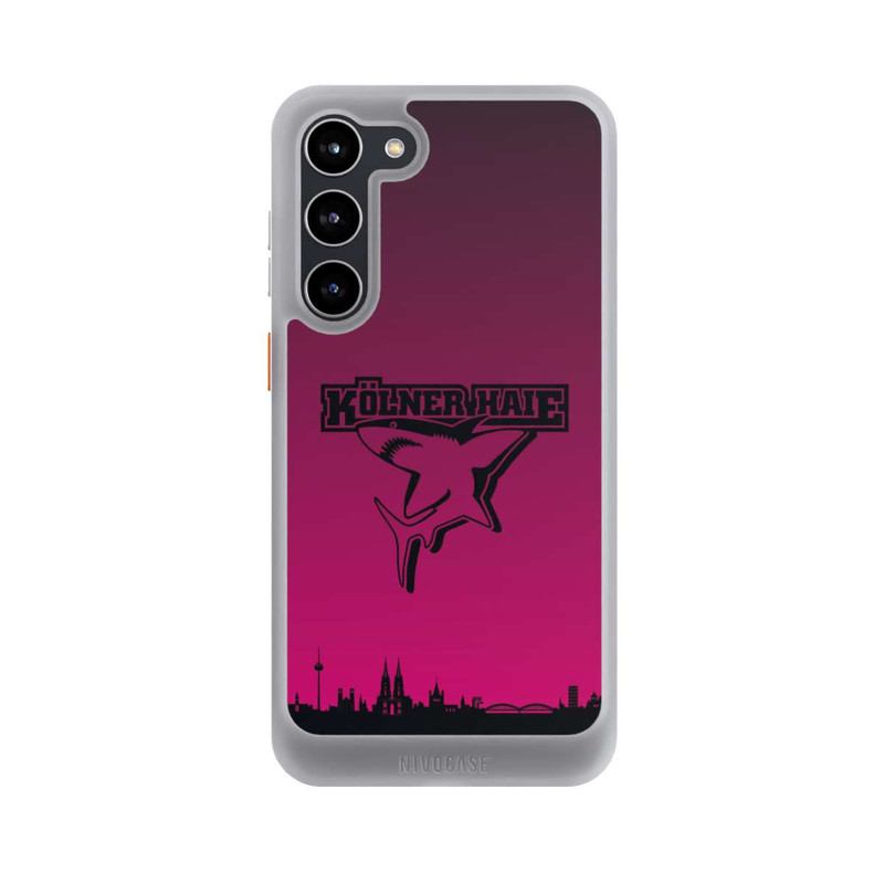 Galaxy S23 + NIVOcore Kölner Haie Skyline Pink