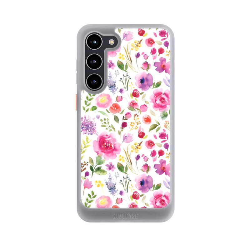 Galaxy S23 + NIVOcore Roses Flowers Purple