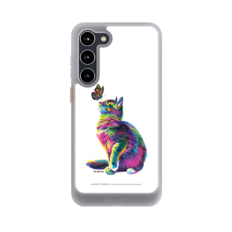 Galaxy S23 + NIVOcore Katze verspielt