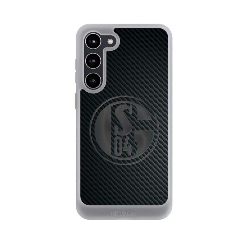 Galaxy S23 + NIVOcore Schalke 04 Carbon Look