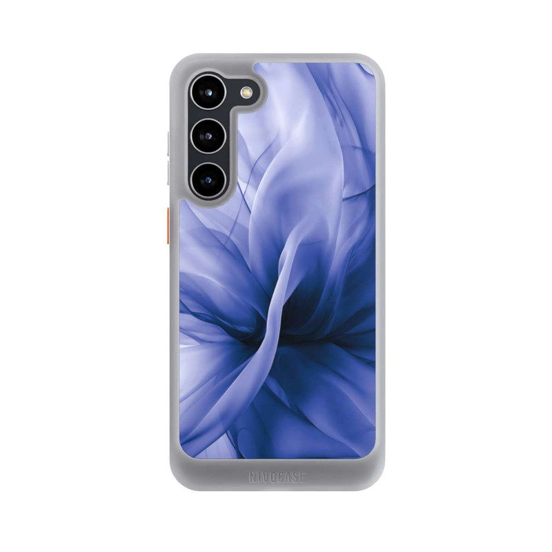 Galaxy S23 + NIVOcore Ruhige fließende Struktur Stoff mit KI