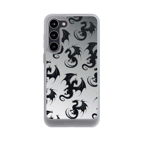 Samsung Galaxy S23+ NIVOcore Dragon Pattern Grey