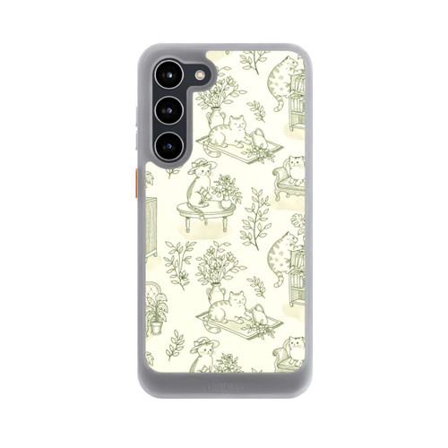Samsung Galaxy S23+ NIVOcore Chonky Cats Toile de Jouy
