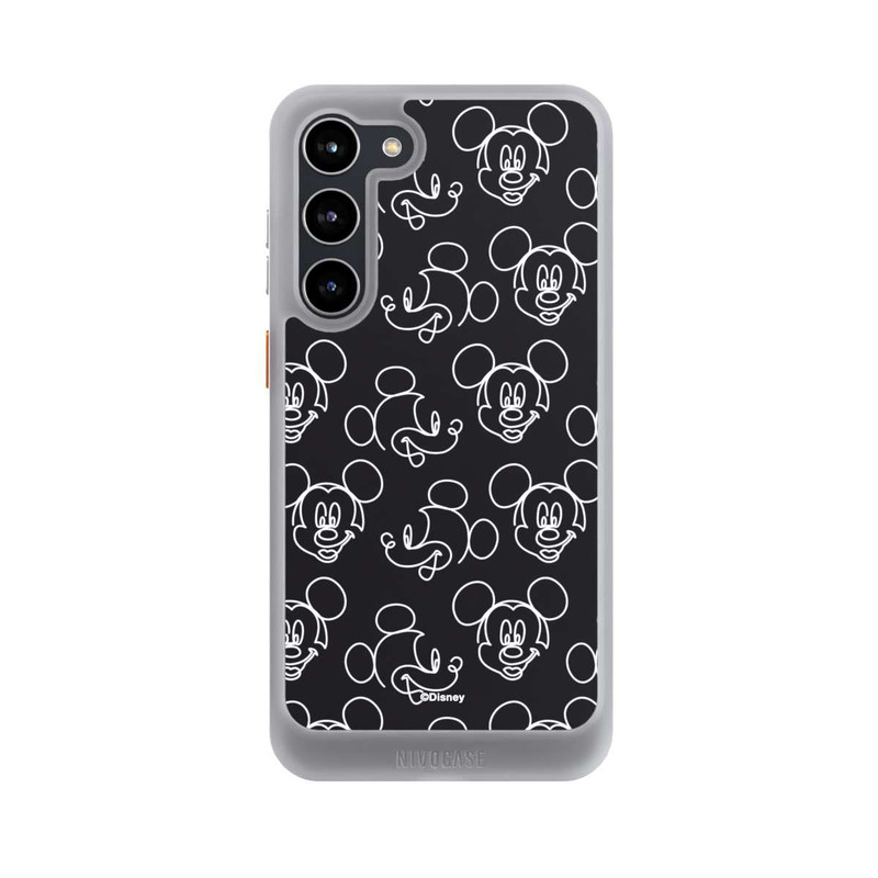Galaxy S23 + NIVOcore Disney Mickey Muster Schwarz