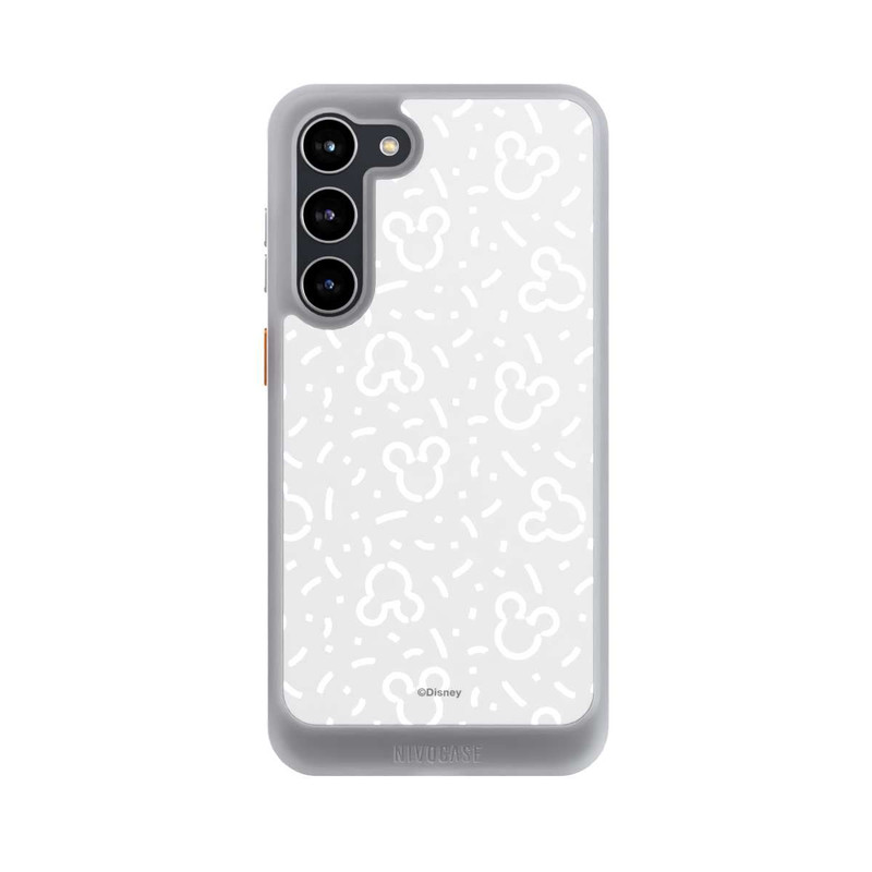Galaxy S23 + NIVOcore Disney Mickey Icon Pattern Grey