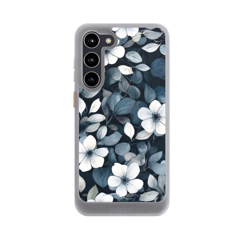 Samsung Galaxy S23+ NIVOcore Blaue Negativblumen mit KI