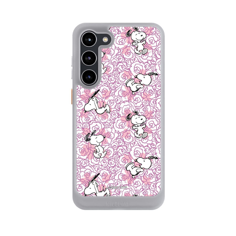 Galaxy S23 + NIVOcore Peanuts Pink Roses Pattern