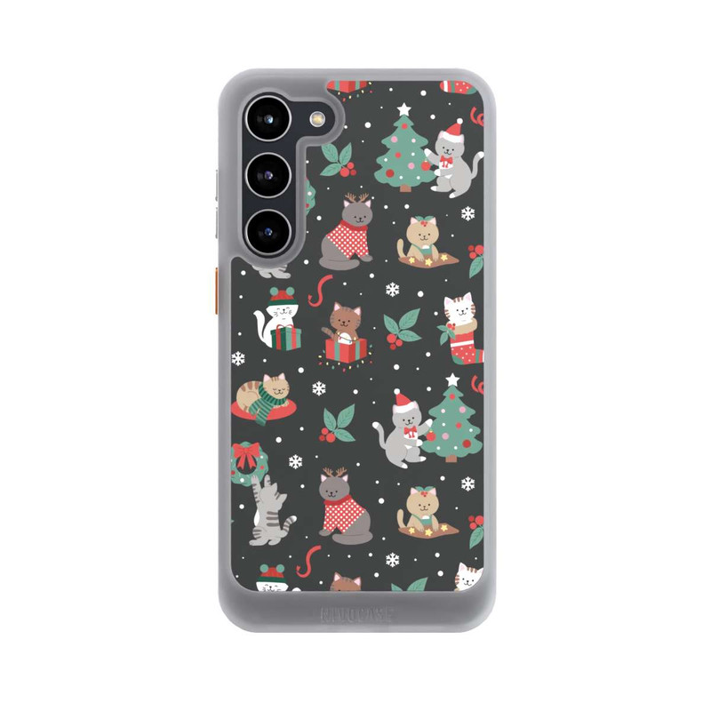Galaxy S23 + NIVOcore Weihnachtliche Kätzchen