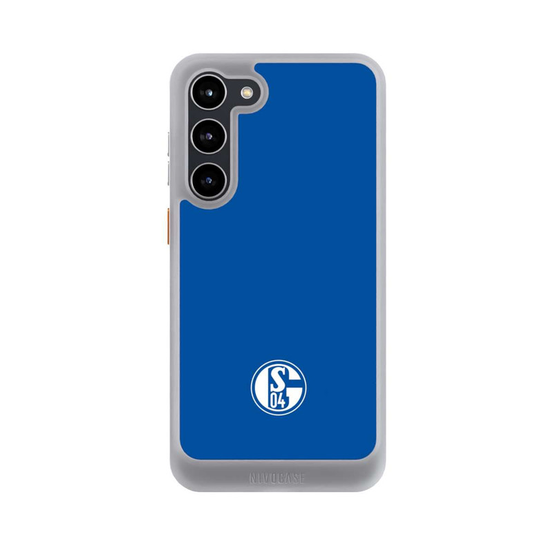 Galaxy S23 + NIVOcore FC Schalke 04 Logo Blau