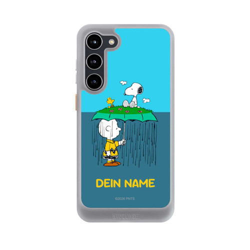 Samsung Galaxy S23+ NIVOcore Charlie Brown Regen Personalisierbar