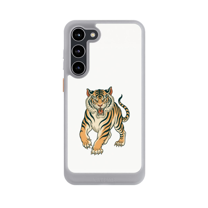 Galaxy S23 + NIVOcore Wütender Tiger mit KI